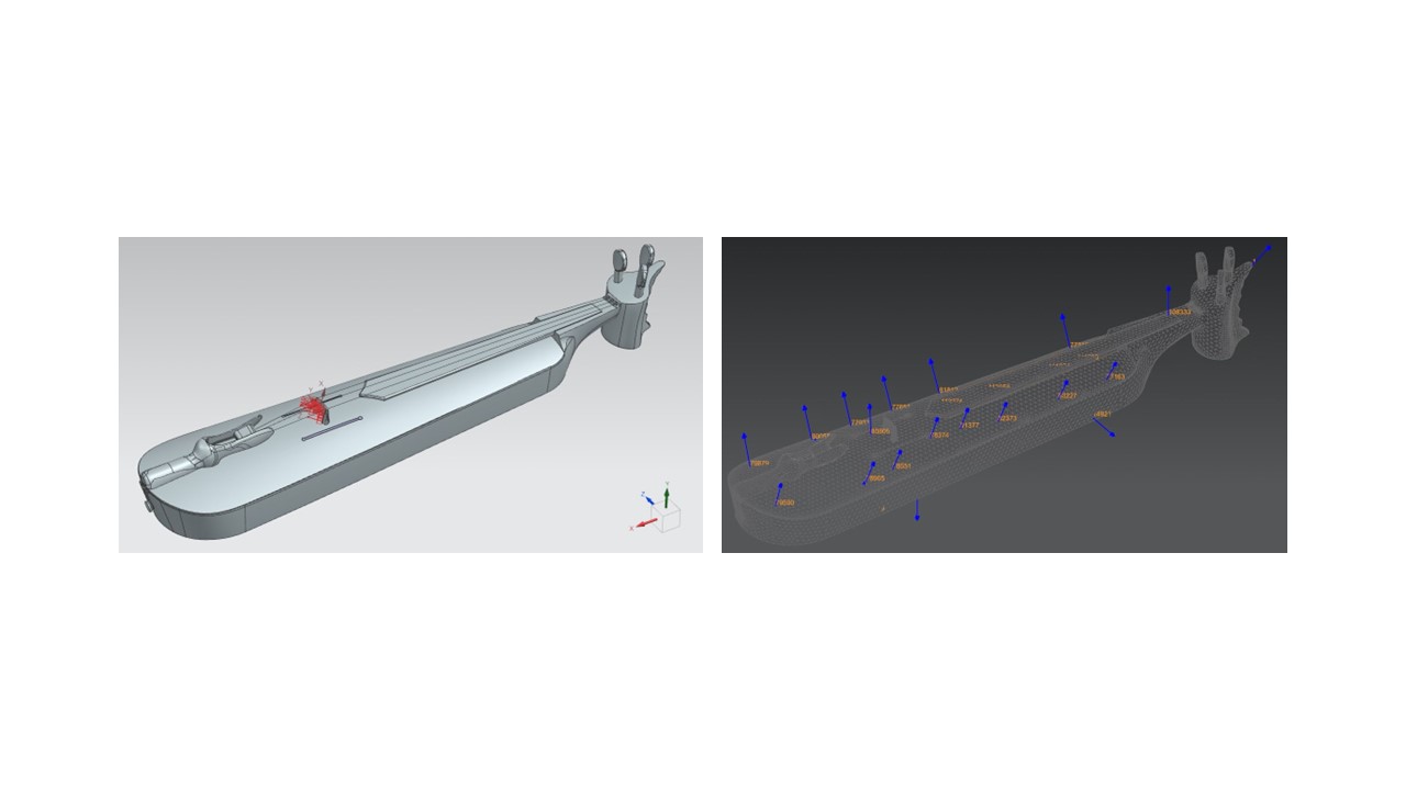 Modal analysis of a Karadeniz kemenche