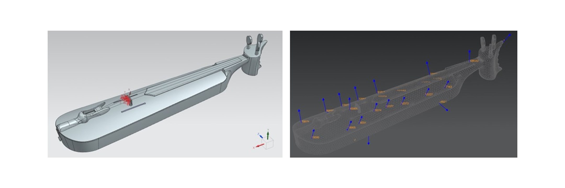 Modal analysis of a Karadeniz kemenche